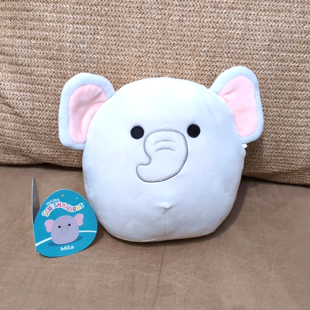Original Squishmallows Mila the Elephant by Kelly Toys